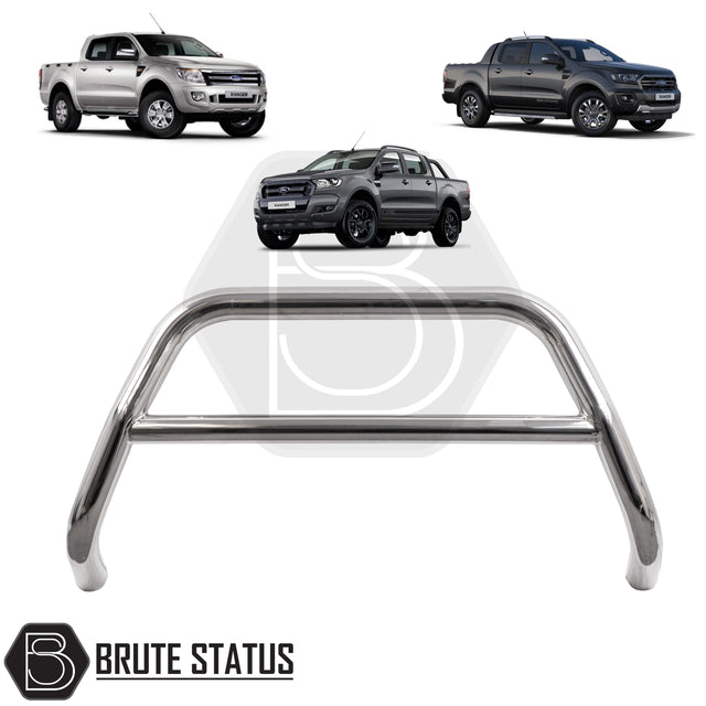 Ford Ranger 2012-2022 Bull Bar (Nudge Bar) Chrome
