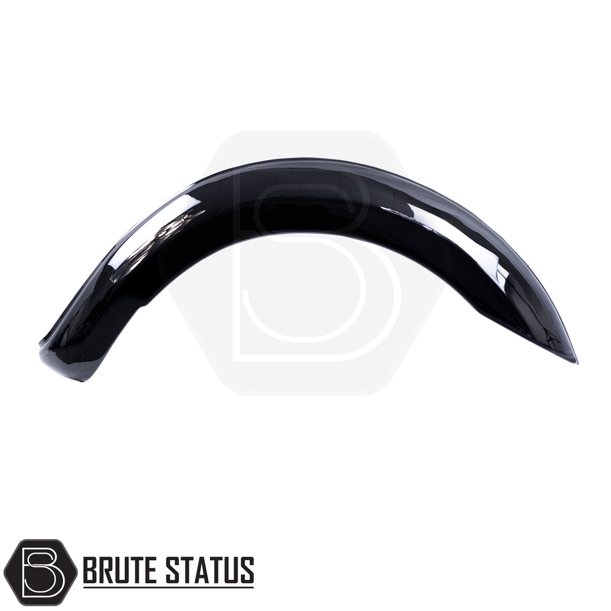 Ford Ranger 2012-2022 Smooth Gloss Wide Arch Kit & 35mm Wheel Spacers, featuring high-gloss black fender for enhanced style and protection.