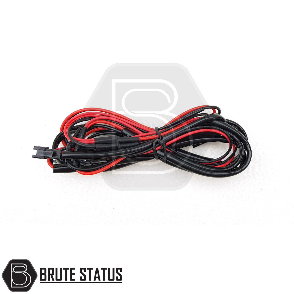 Set of 4 white LED lights with wiring loom for Ford Ranger Raptor-style grille