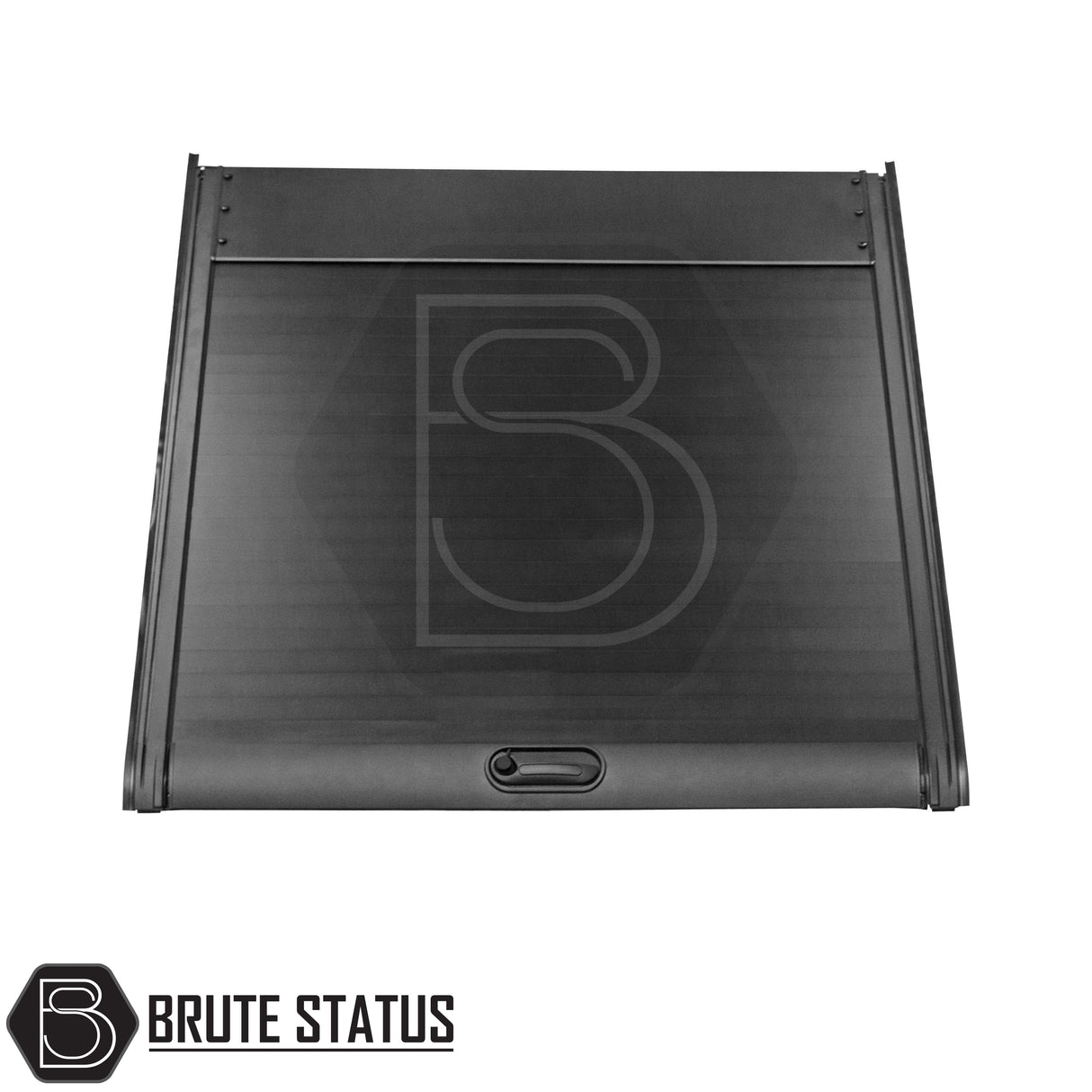 Black manual roller shutter for Ford Ranger Wildtrak 2015-2022 pickup truck. Durable, high-quality design for secure cargo protection and easy manual operation. Perfect fit for Wildtrak models