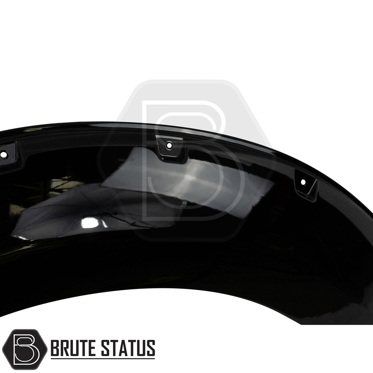 Gloss black wide arch kit for ford ranger 2019-2022 pickup truck