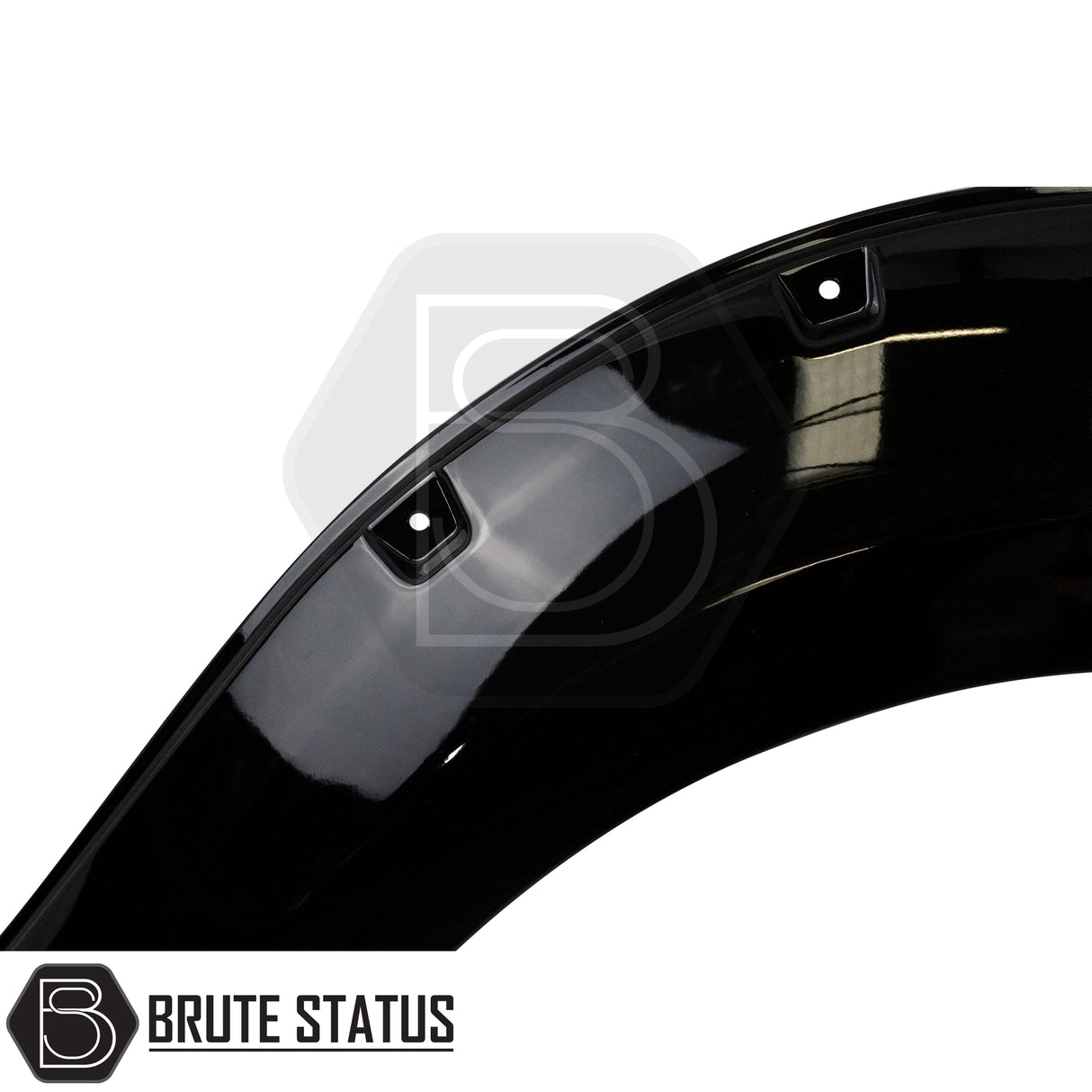 Gloss black wide arch kit for ford ranger 2019-2022 pickup truck