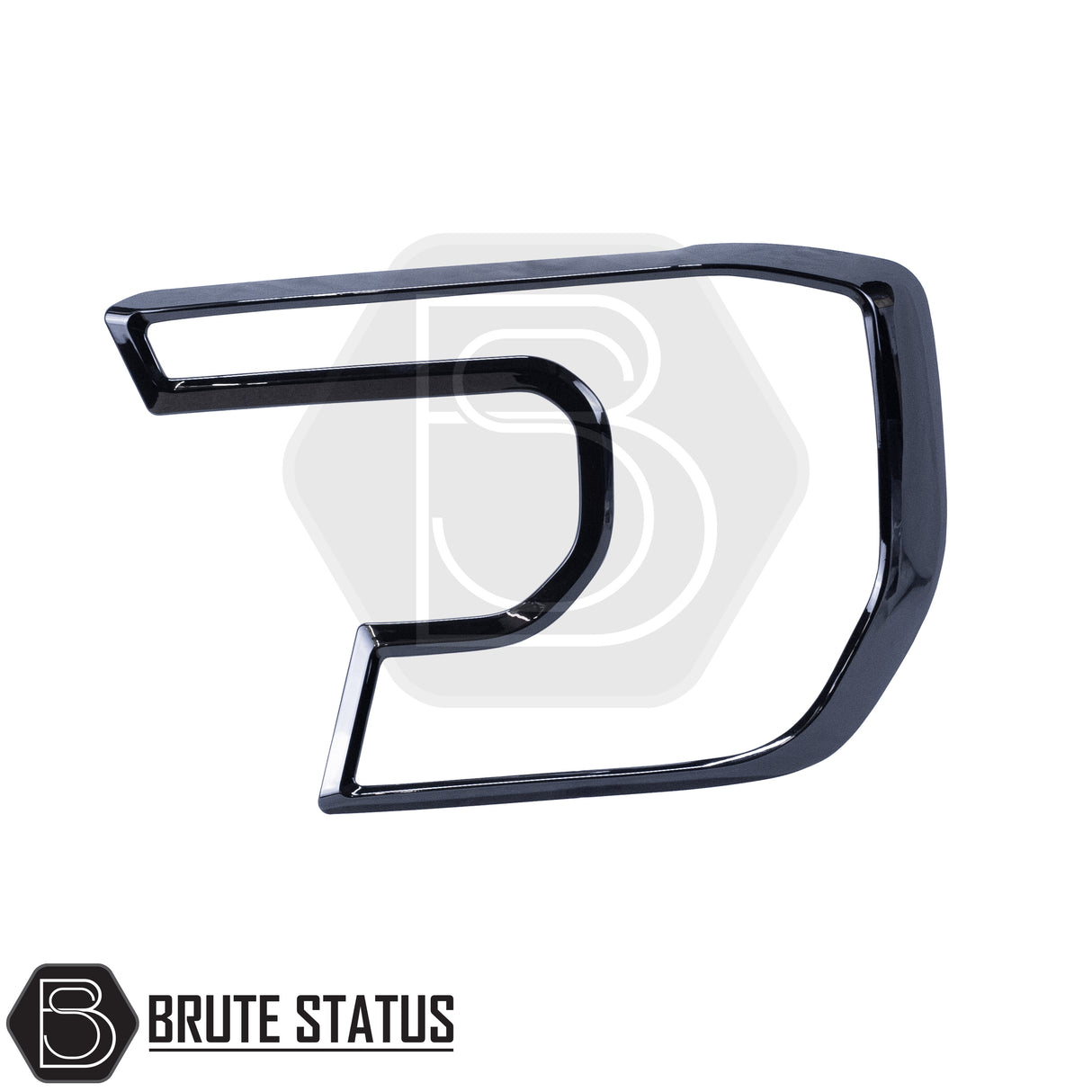 Headlight covers for the ford ranger 2023 onwards pickup truck in gloss black finish