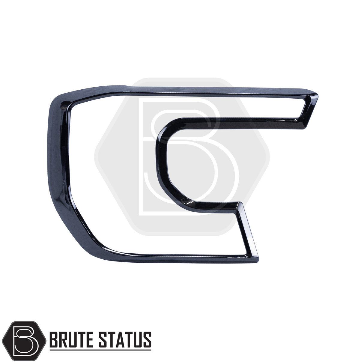 Headlight covers for the ford ranger 2023 onwards pickup truck in gloss black finish