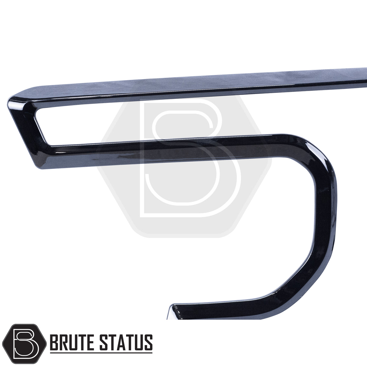 Headlight covers for the ford ranger 2023 onwards pickup truck in gloss black finish