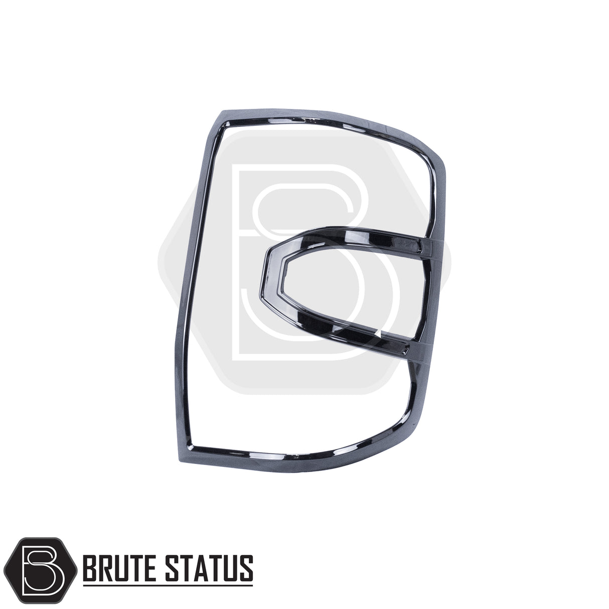 Tail light covers for ford ranger 2023 facelift model in gloss black
