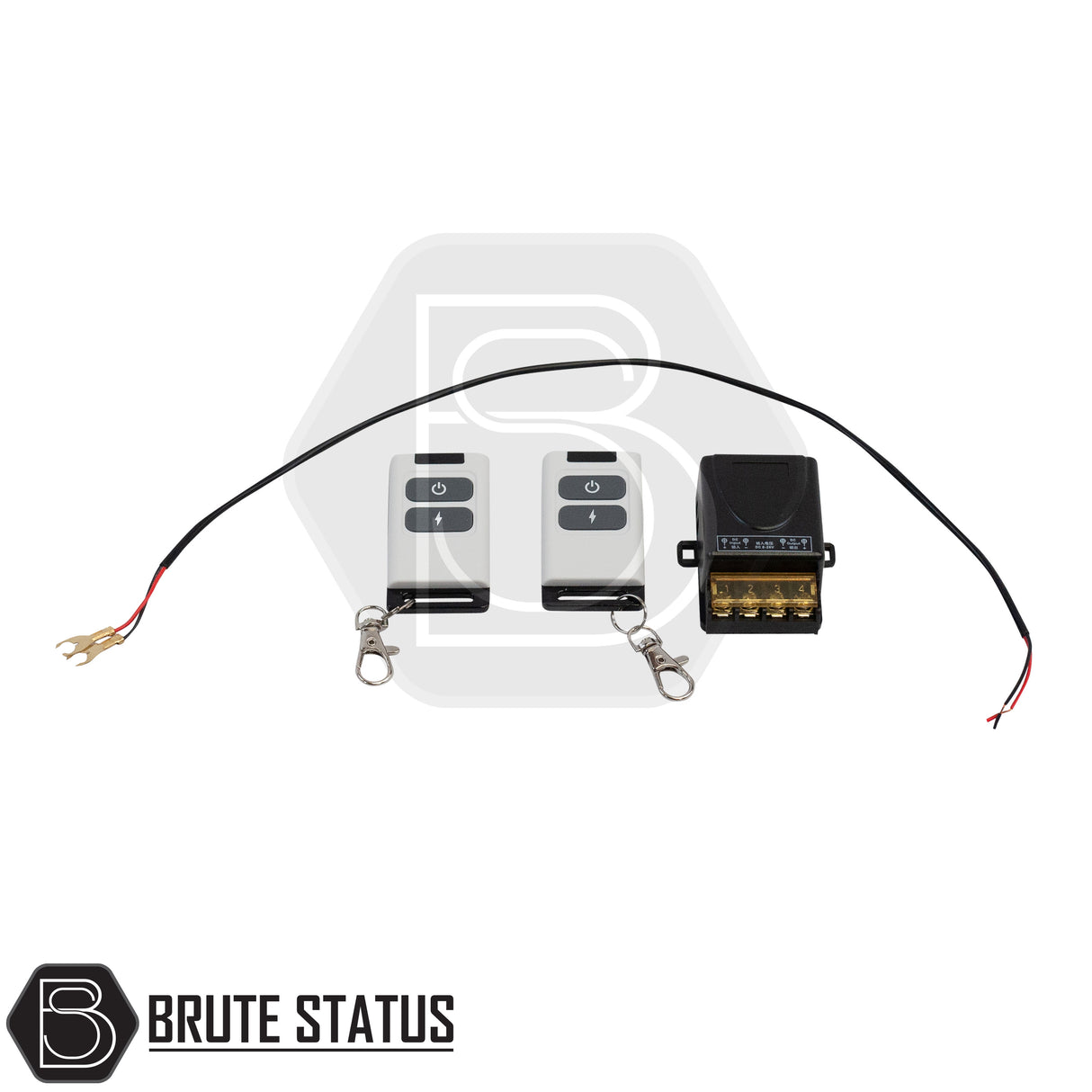 gloss black plastic roof spoiler with a set of 4 rows of bright white LEDs which also feature a wireless remote function, for the ford ranger 2023+ pickup truck