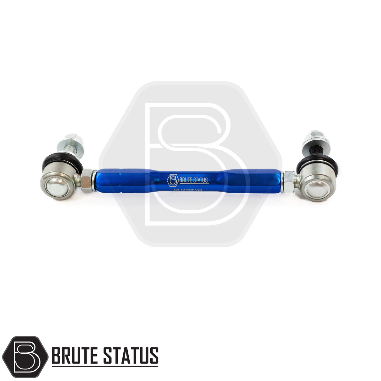 Brute Status suspension lift kit items in blue colour for fitment with Ford Ranger  T8 2019-2022 model pickup trucks
