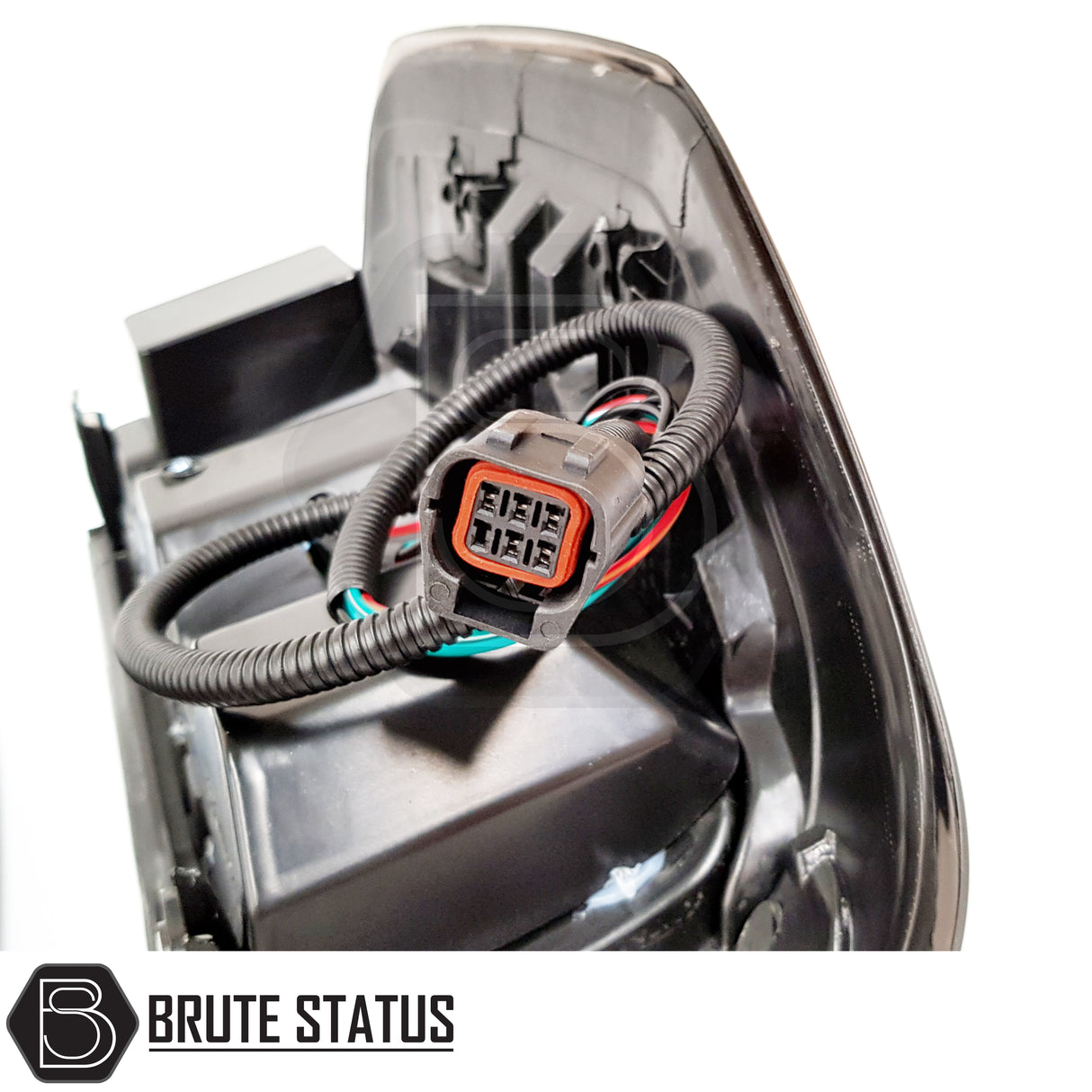 OEM-fit smoked LED tail lamp upgrade for Ford Ranger 2012–2022, supplied as a matching pair and designed for easy installation without rear fog light integration.