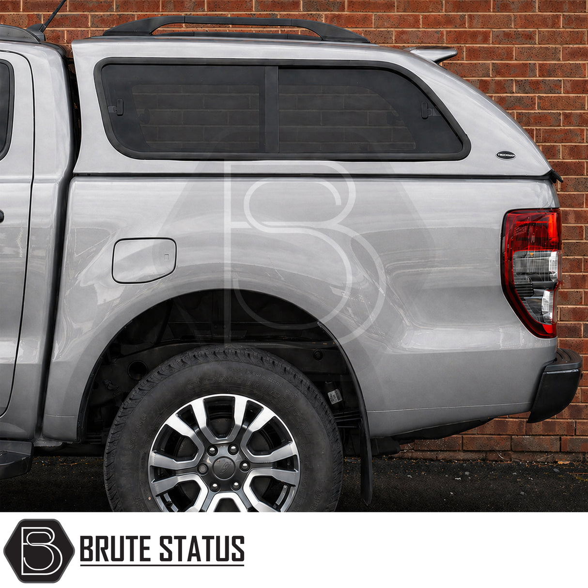 Ford Ranger 2012-2022 pickup canopy Truckman GLS with roof bars for work leisure and storage