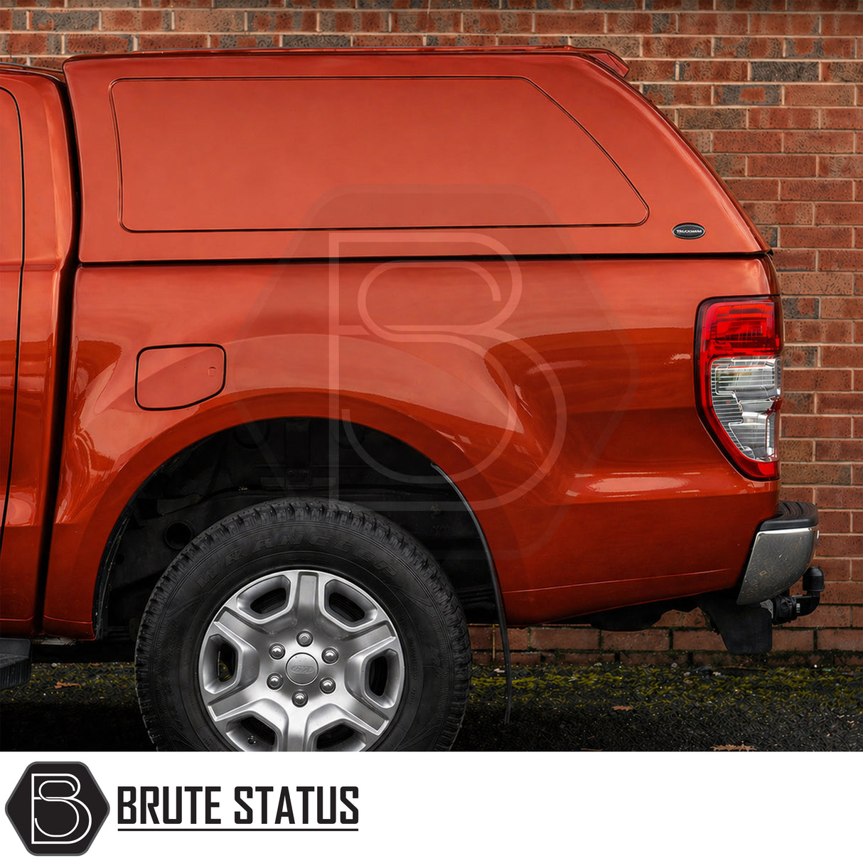 Ford Ranger commercial canopy 2012-2022 Truckman RS hardtop for tradesmen fleet and work vehicles