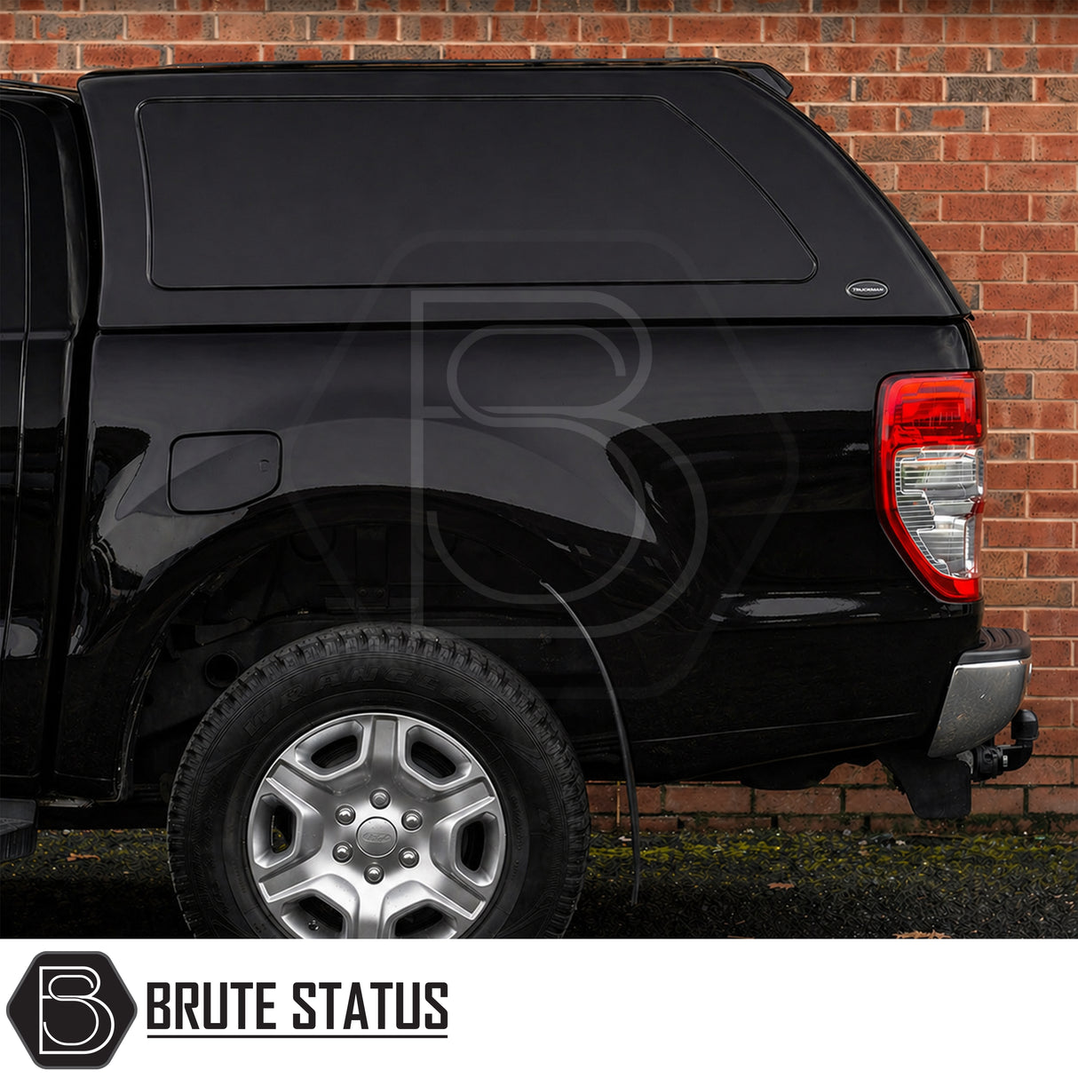 Truckman RS canopy Ford Ranger 2012-2022 fleet hardtop canopy secure load bed storage solution