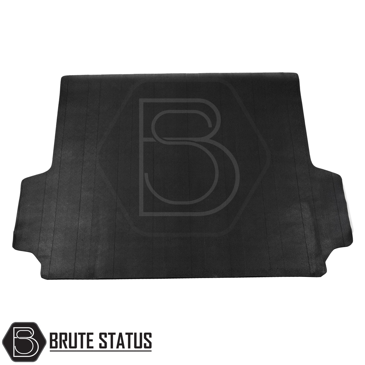 Heavy-duty 10mm rubber bed mat for Ford Ranger 2023+ pickup truck, non-slip cargo liner for truck bed protection, custom fit and easy to clean.