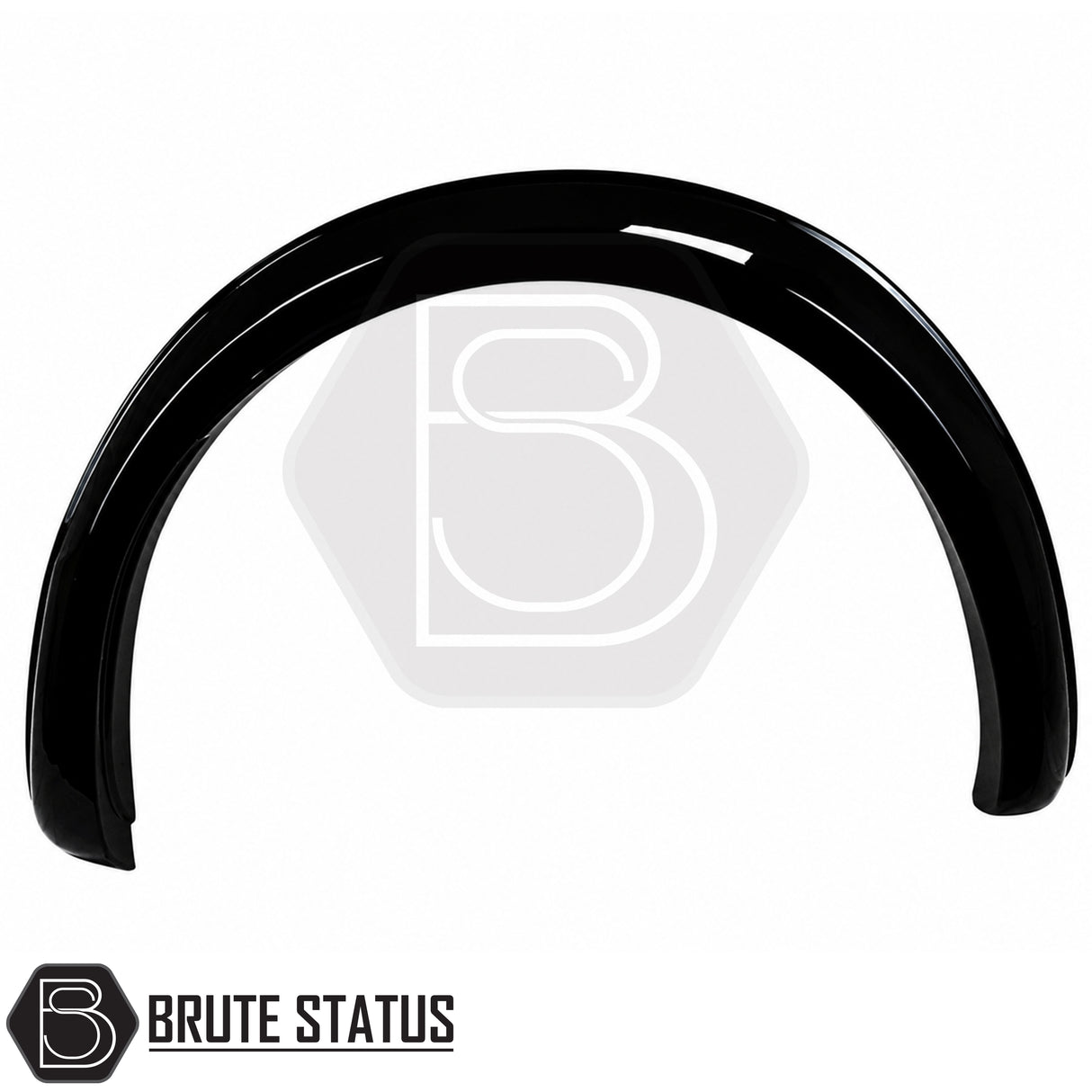 Slim style wheel arch kit for Ford Ranger T7 and T8 models with premium gloss black finish