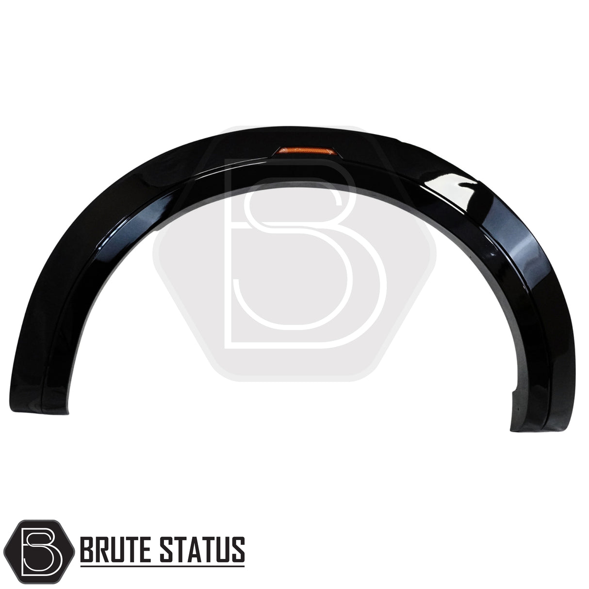 Gloss black OEM style arch kit for Ford Ranger 2015-2022 with secure automotive tape fitment