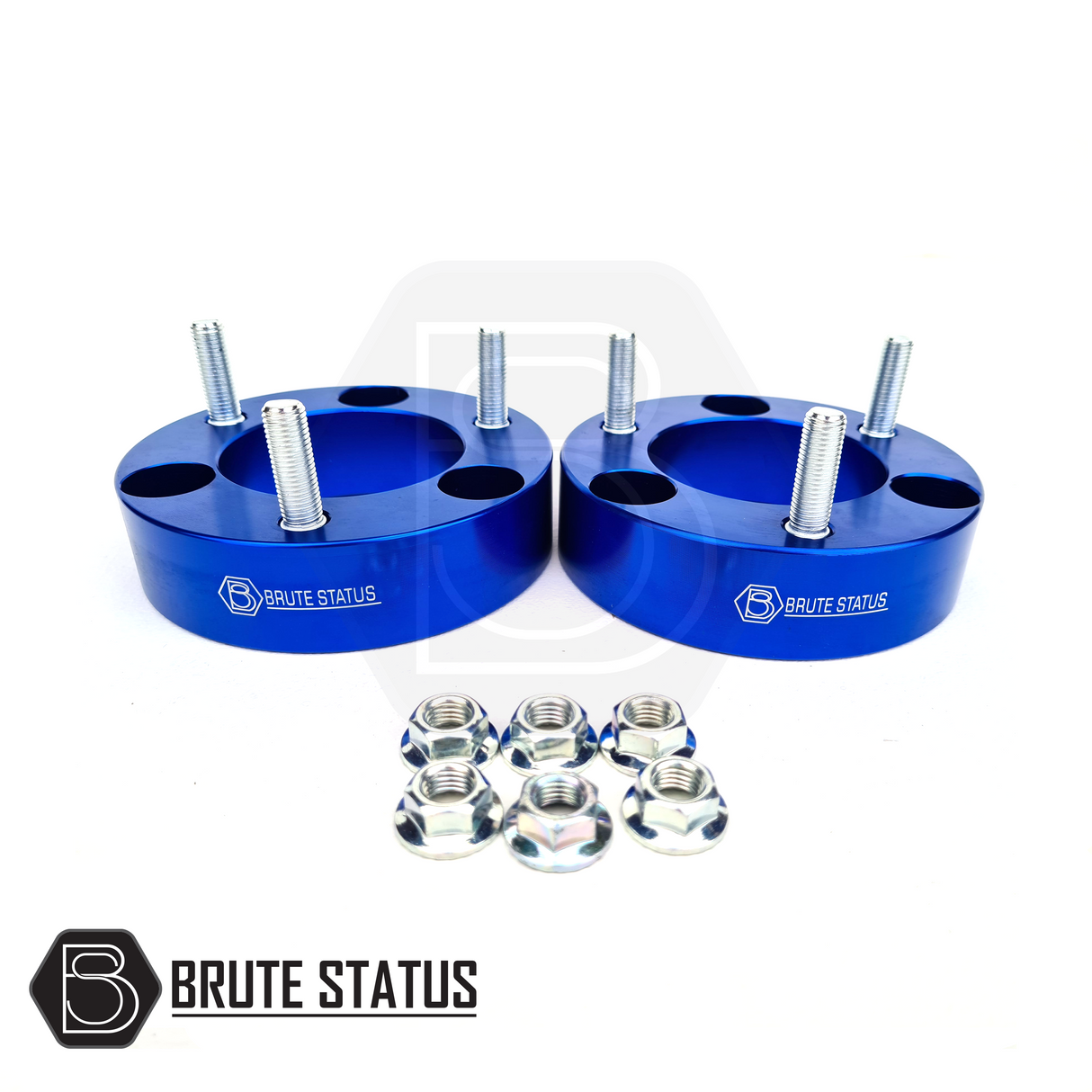 32mm aluminium front shock spacers for Ford Ranger T8 2019–2022 suspension lift upgrade