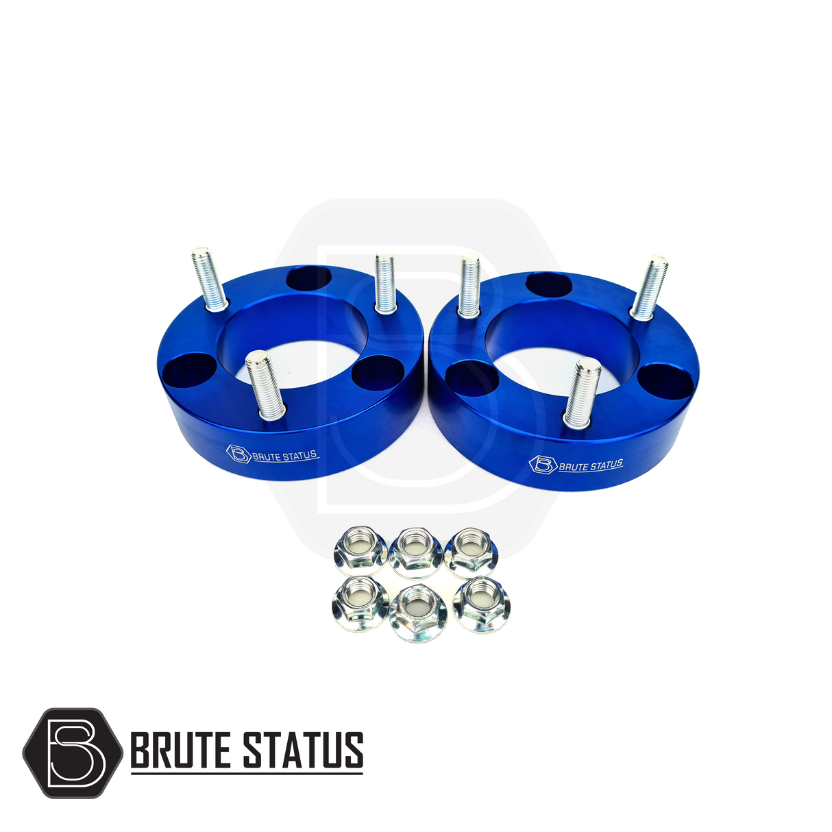 Heavy duty 32mm front lift spacers for Ford Ranger 2019–2022 improving ride height and stance