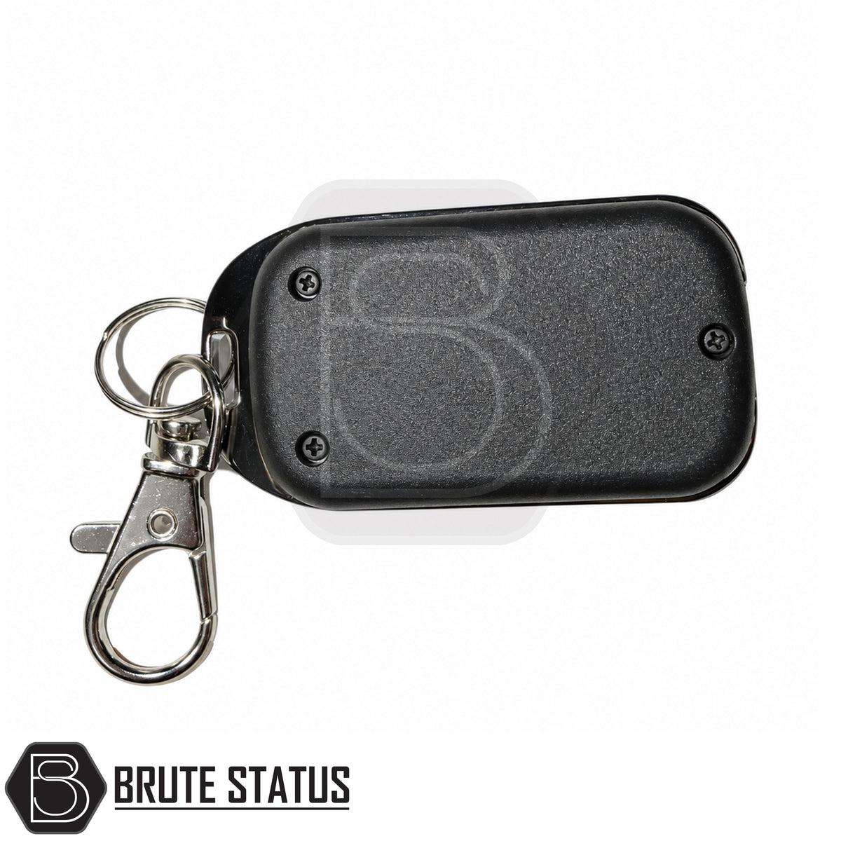 Rear cover of remote key fob for Ford Ranger T8 offroad, 4x4, overlanding vehicle with white LED roof spoiler with multiple functions.