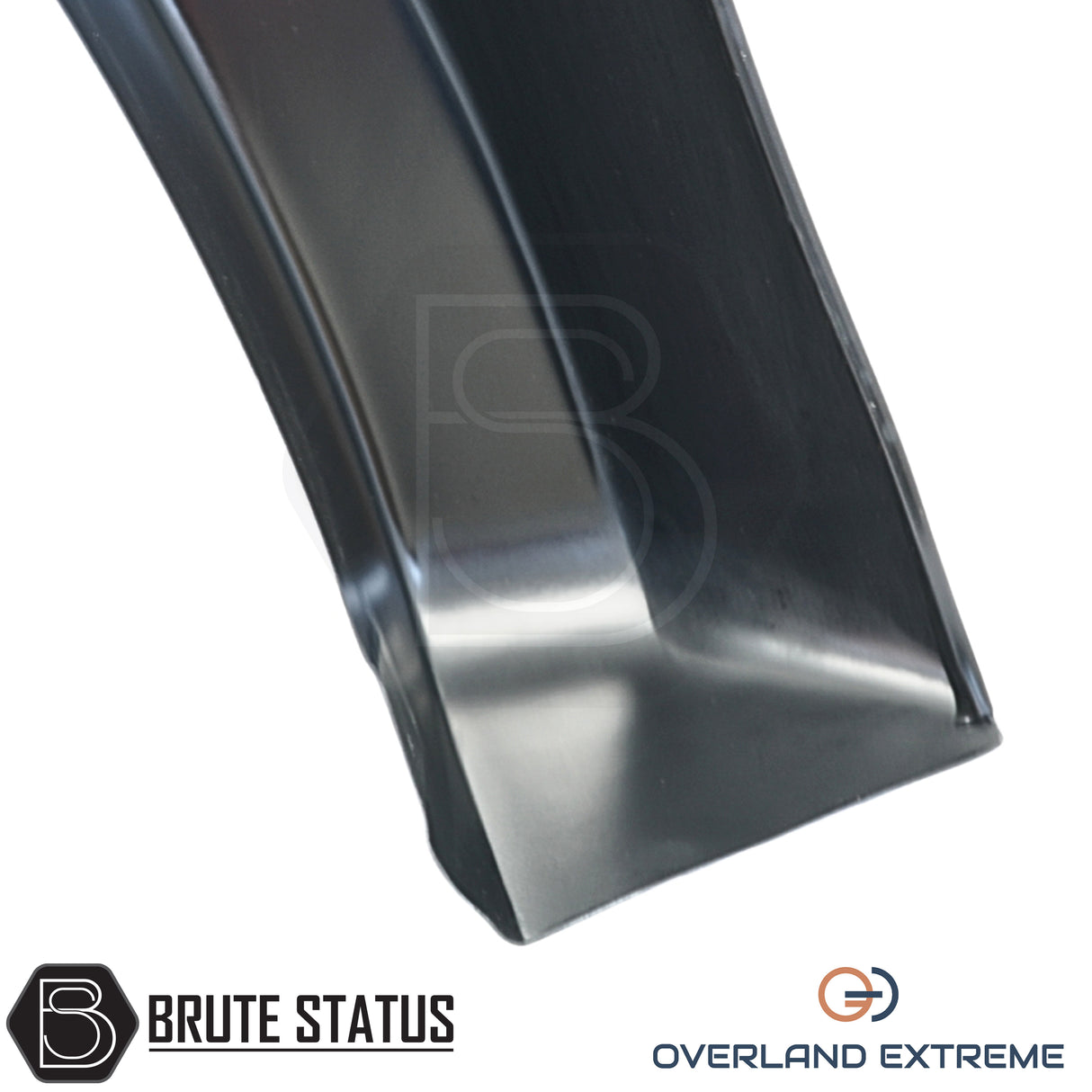 Ford Ranger T9 wheel arch flare set featuring Overland Extreme design, cosmetic rivets and premium rubber seal mounting system.
