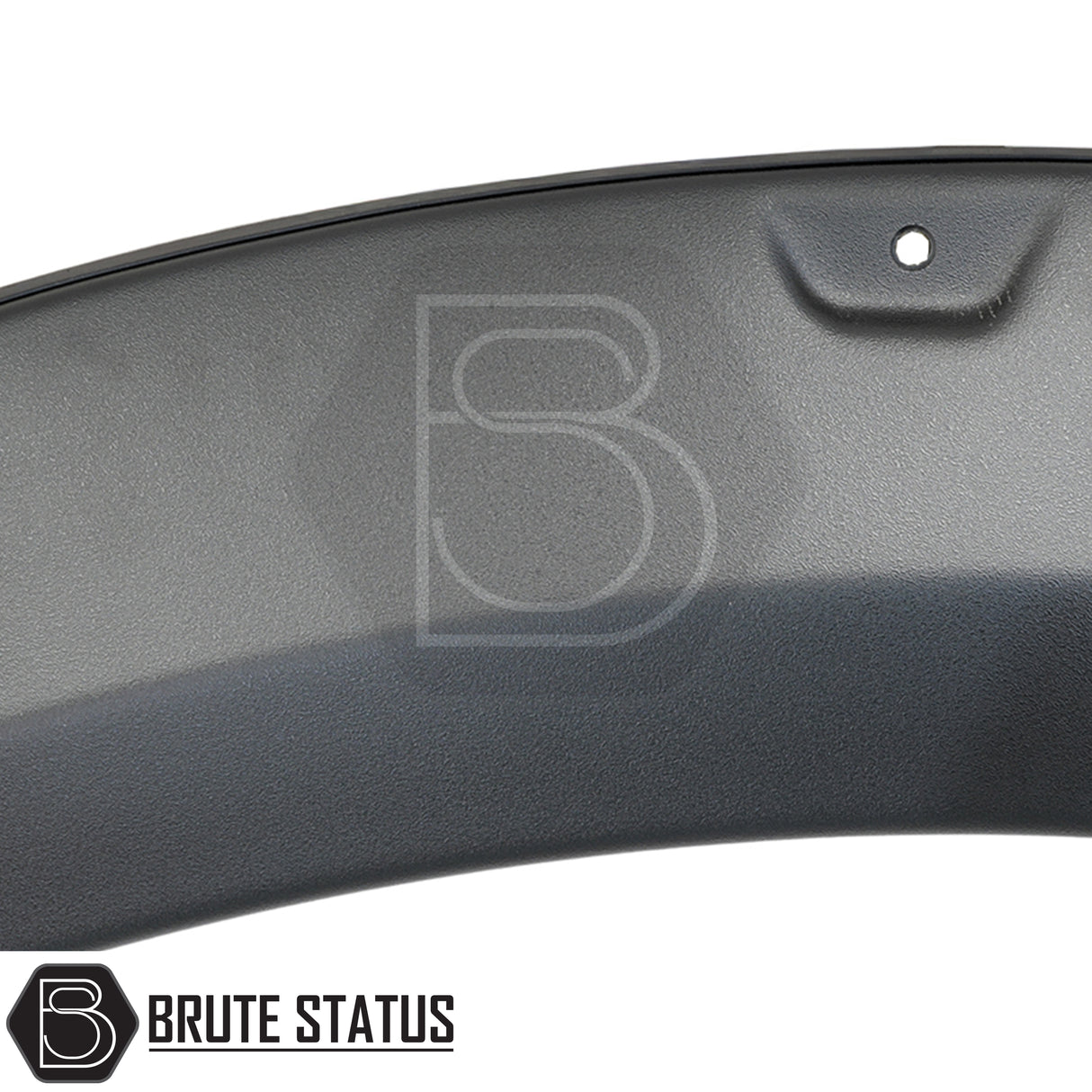 Matte black Overland Extreme arch extensions for 2023 Ford Ranger T9 double cab model