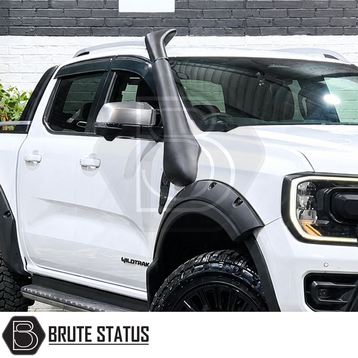 Ford Ranger 2023+ T9 snorkel raised air intake with eagle head design and heavy-duty UV-resistant construction