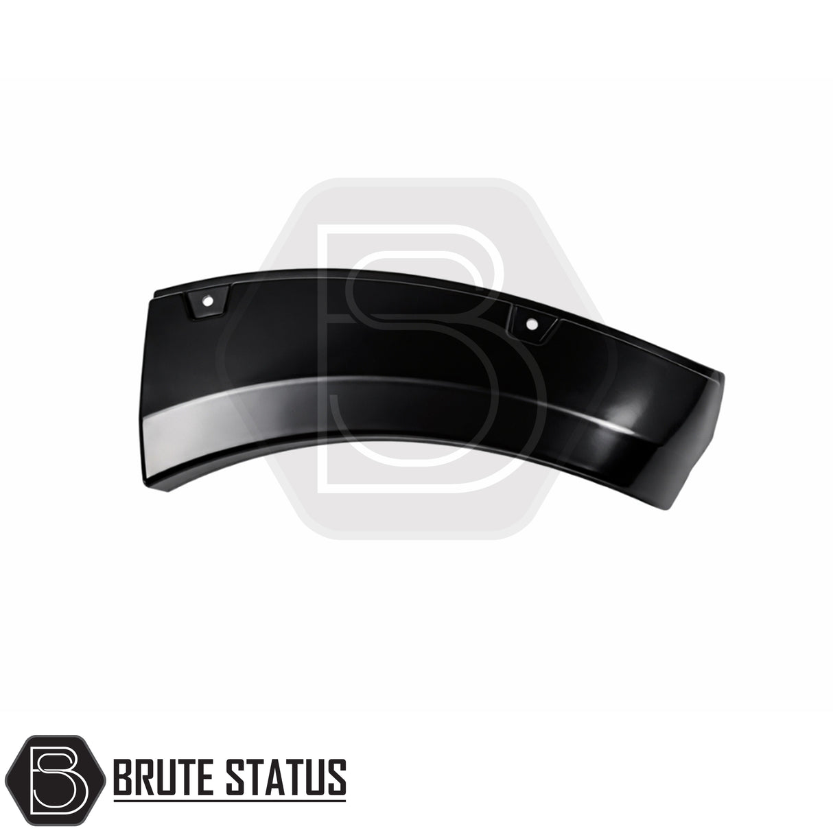 Gloss black wide arches for Ford Ranger T9 2023+ pickup truck aggressive Raptor inspired styling