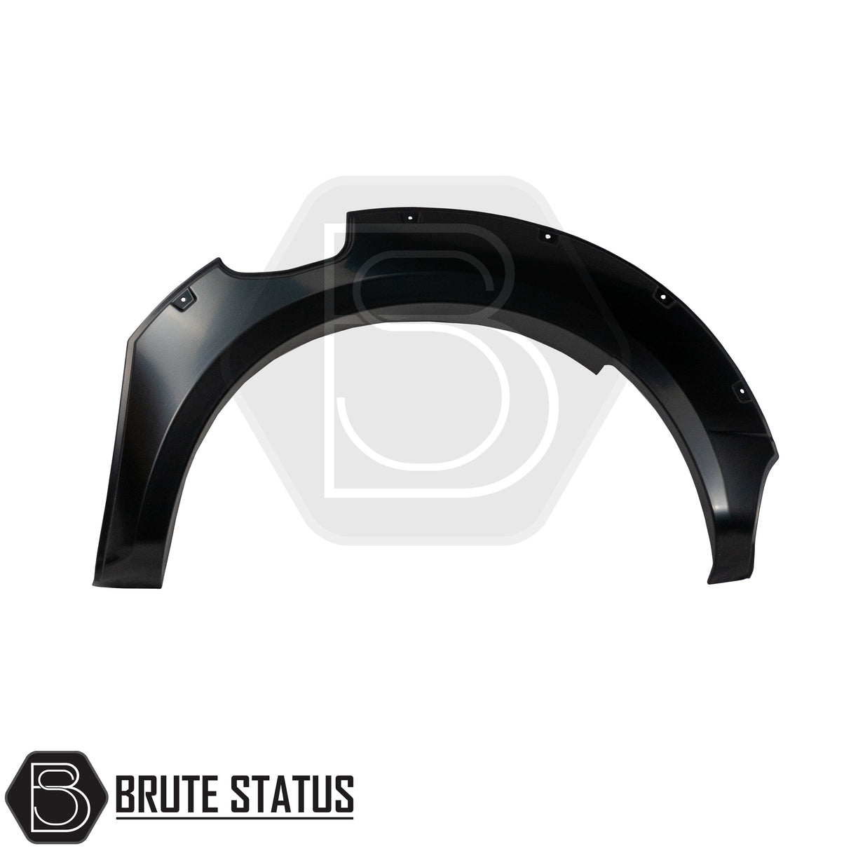Ford Ranger T9 2023+ Wide Arch Kit (Riveted Style), featuring robust black arches with chrome rivets, designed to enhance your truck's appearance.