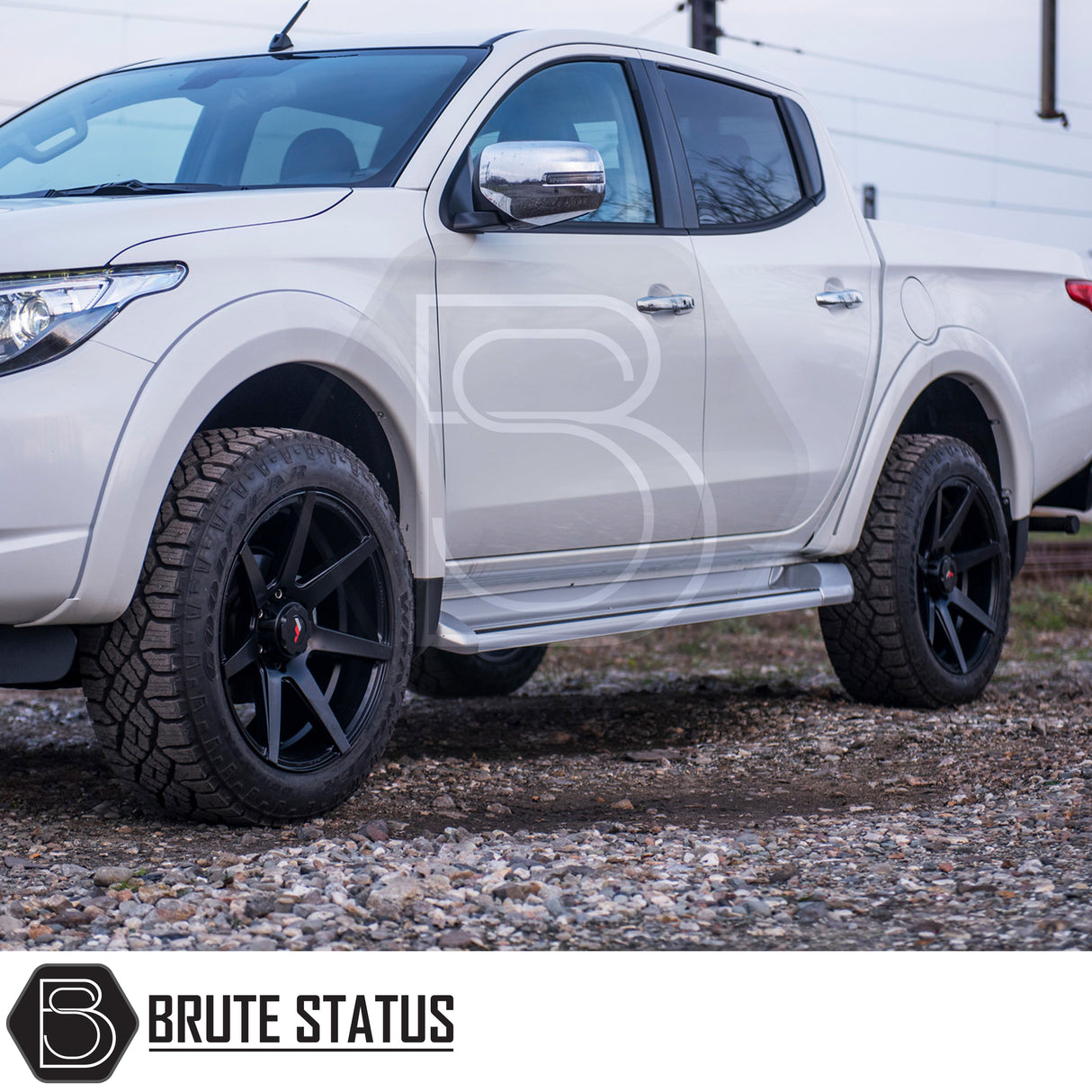 JR Wheels JRX3 alloy wheel in Matt Black, available in 6x139.7 bolt pattern and sizes 17x8.5 ET20, 18x9 ET20, 20x9.5 ET20. Includes compatible wheel nuts.