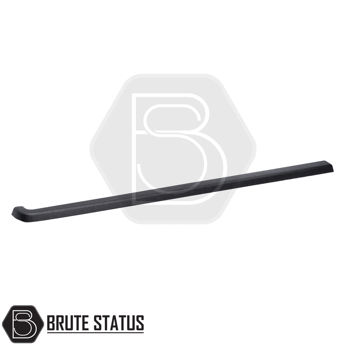 Isuzu D-Max 2021+ load bed rail protector kit – 3-piece ABS plastic set in black, includes left, right, and tailgate protectors with no-drill installation and 3M adhesive tape