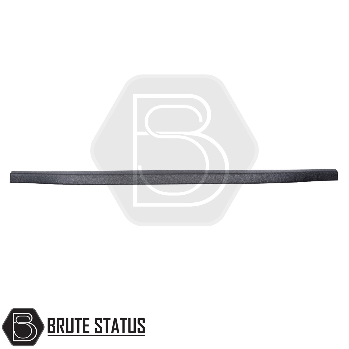 "Isuzu D-Max 2021+ load bed rail protector kit – 3-piece ABS plastic set in black, includes left, right, and tailgate protectors with no-drill installation and 3M adhesive tape