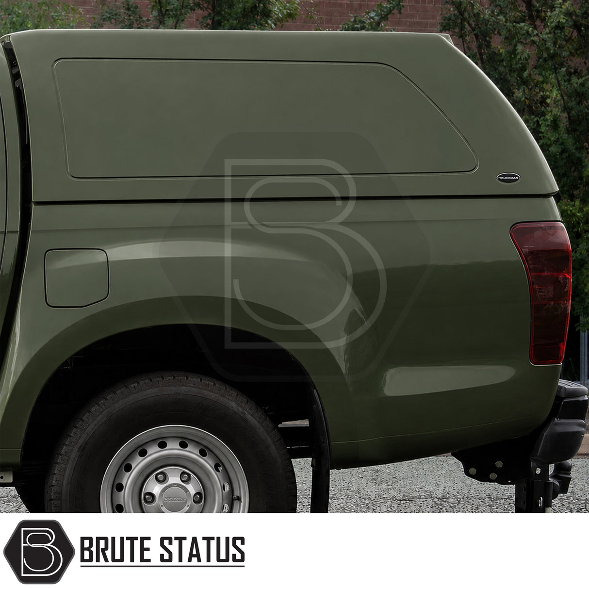 Truckman RS hardtop canopy designed for Isuzu D-Max tradesman and fleet vehicles
