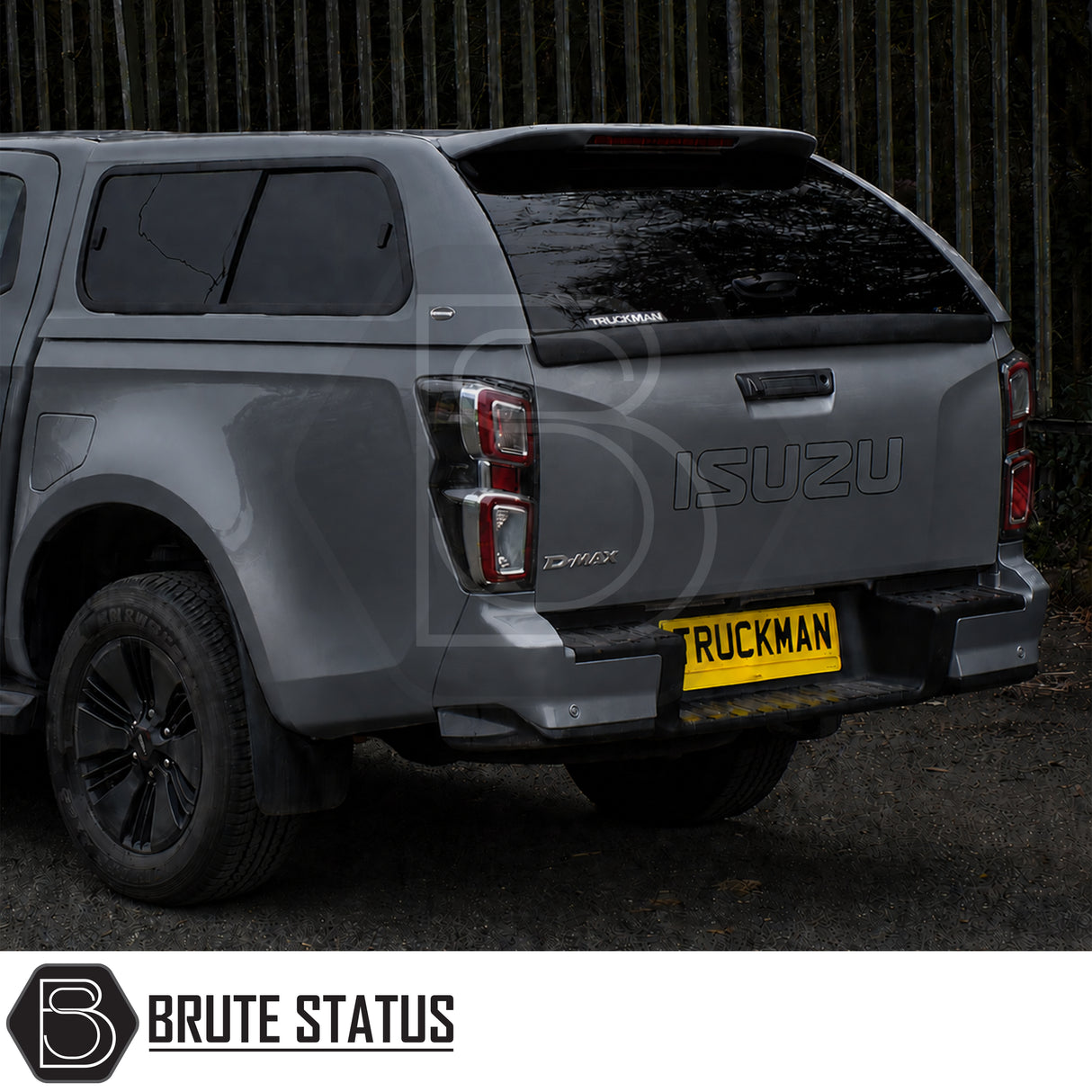 Isuzu D-Max 2021-2024 Truckman GLS Hardtop Canopy - Remote Locking