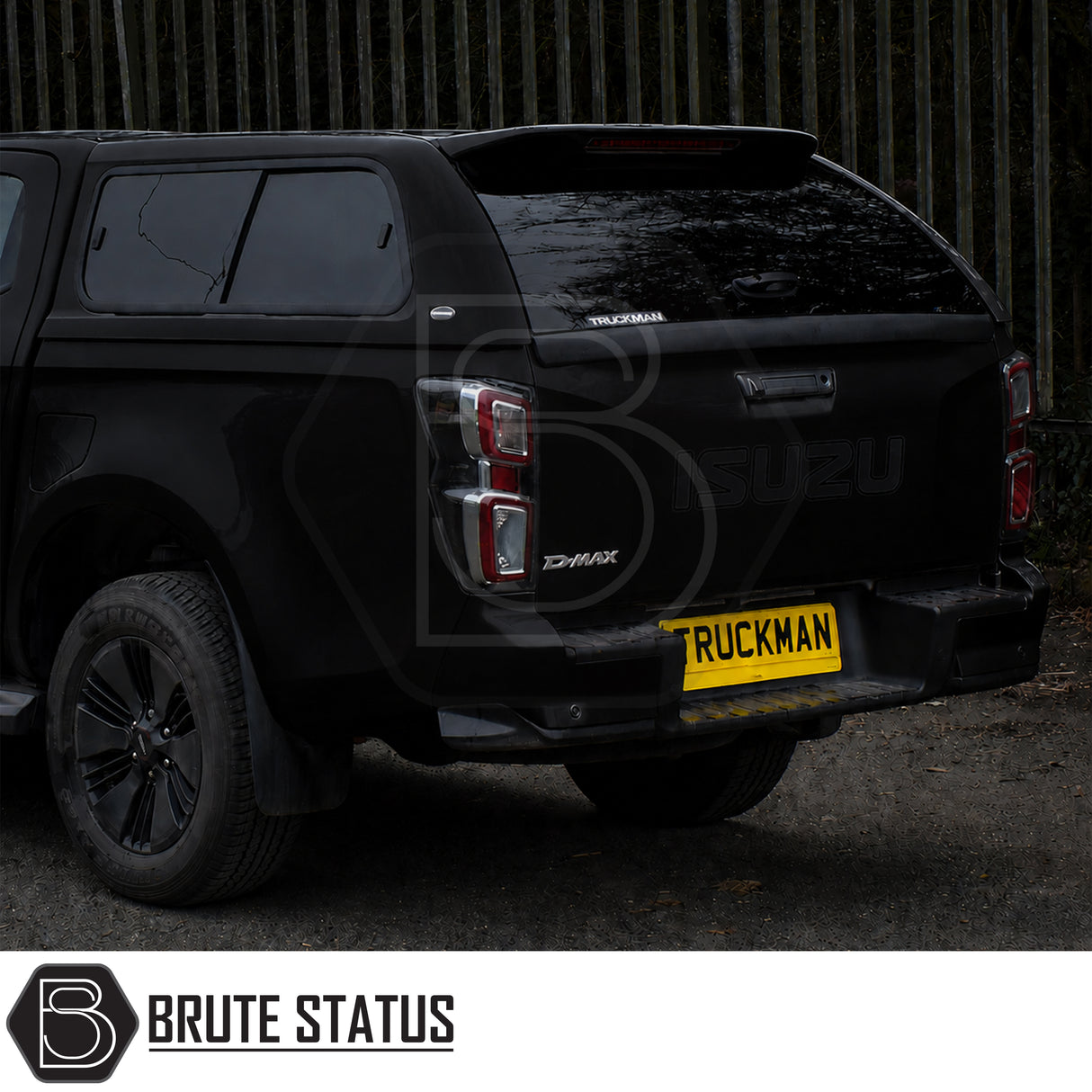 Isuzu D-Max 2021-2024 Truckman GLS Hardtop Canopy - Remote Locking