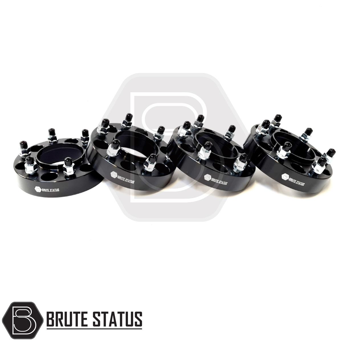 Isuzu D-Max 2021+ 35mm hubcentric wheel spacers set of 4 with 6x139.7 PCD 100.1mm centre bore and M12 x 1.5 studs
