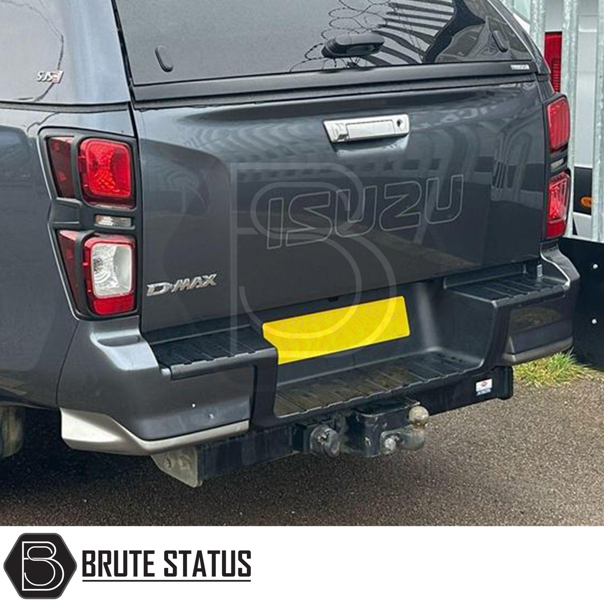 Isuzu D-Max 2021+ Tail Light Covers, featuring high-quality ABS plastic, easy installation with 3M adhesive, enhancing vehicle style and individuality.