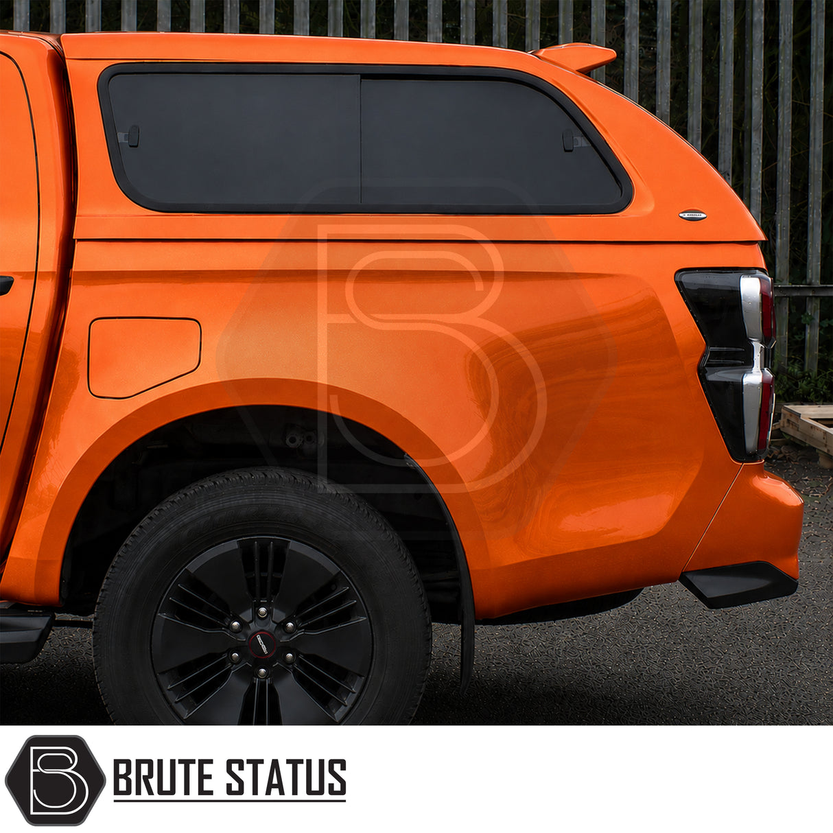 Truckman GLS hardtop canopy for Isuzu D-Max 2025+ with remote central locking and sliding side windows