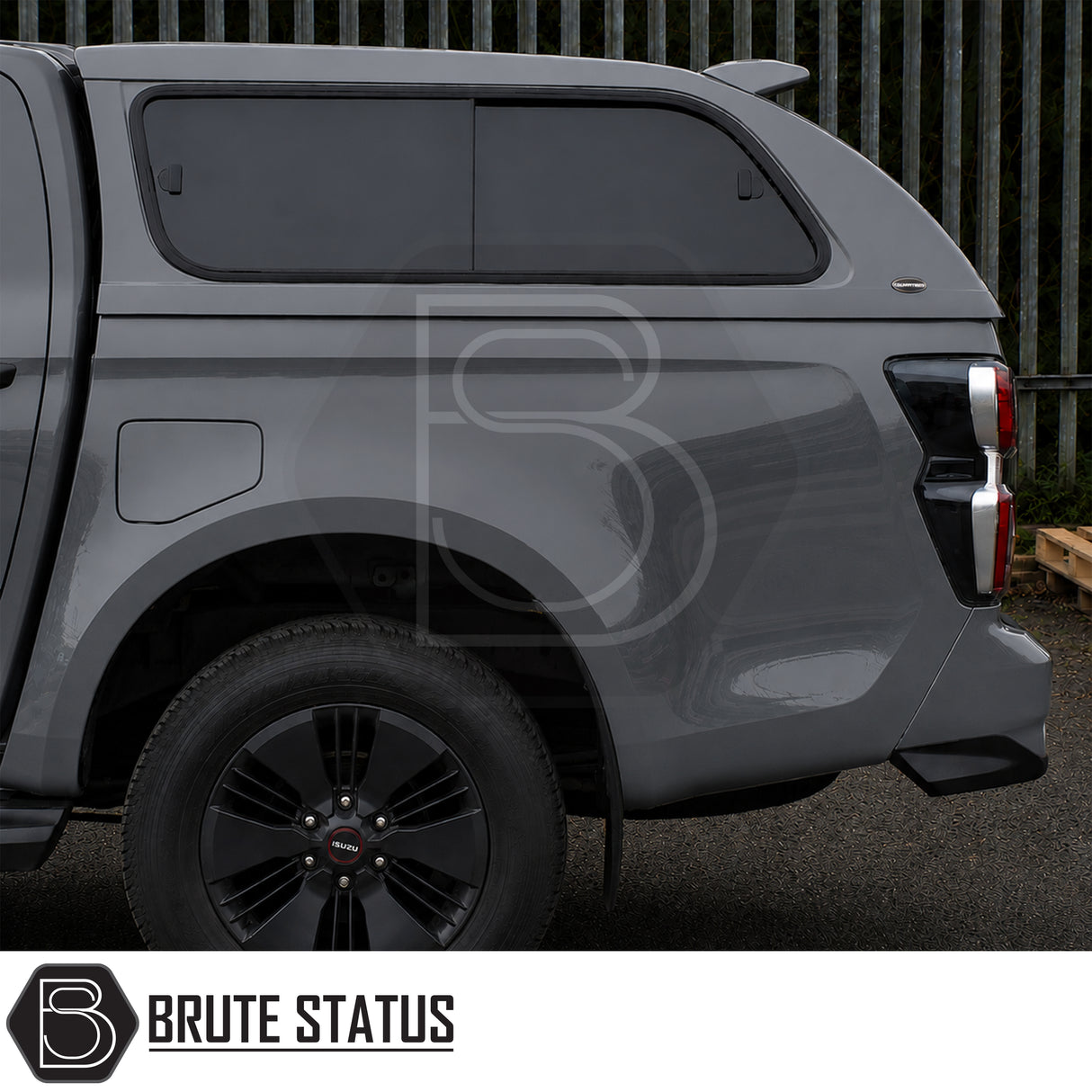 Luxury hardtop canopy for Isuzu D-Max 2025 onwards with remote locking and tinted side windows