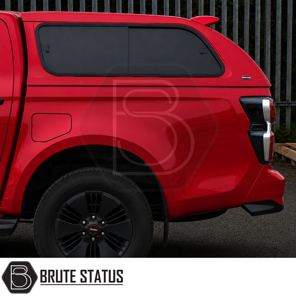 Luxury Isuzu D-Max Truckman Grand canopy with carpet-lined interior and lockable rear tailgate window