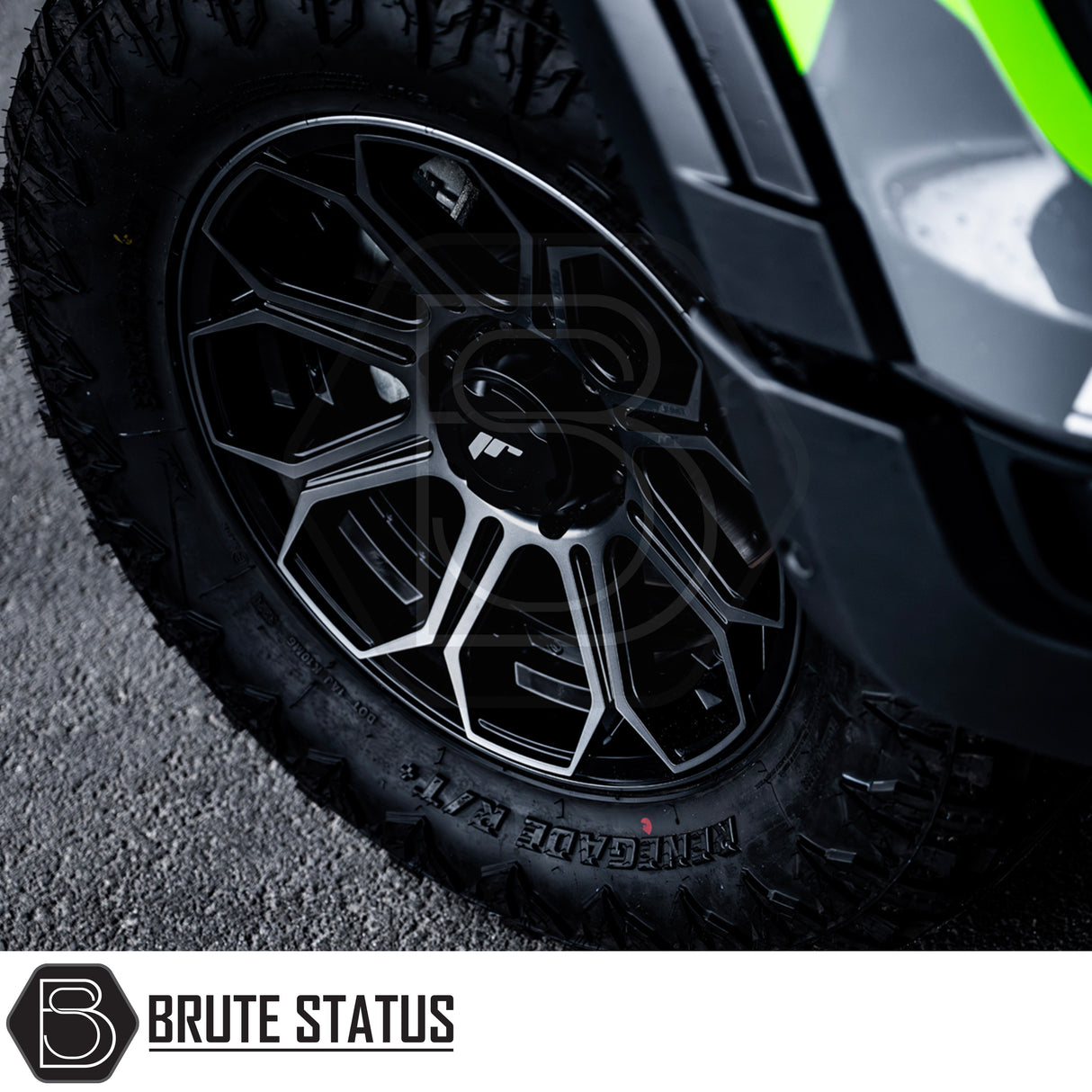 JR Wheels JRX11 alloy wheel in Gloss Black with Machined Face, 18x9 size, PCD 6x139.7 or 6x114.3, offset ET25, centre bore 110. Comes as a set of 4 with correct spigot rings and includes wheel nuts.