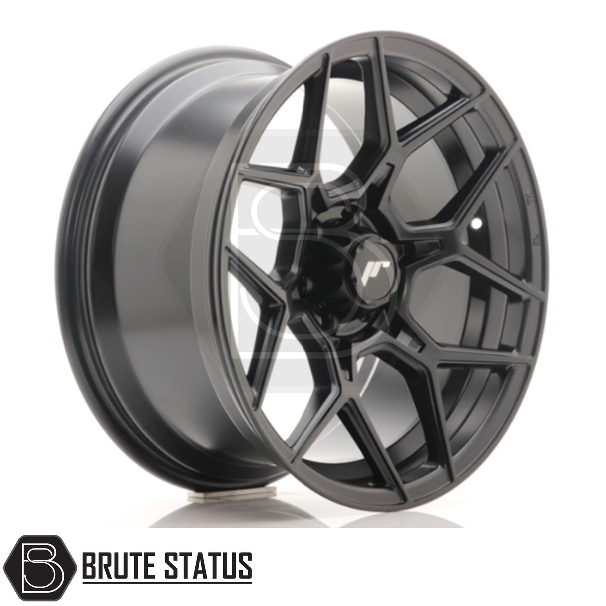 JR Wheels JRX9 alloy wheel available in Matt Black or Gloss Black with Machined Face, 18x9 size, PCD options 6x139.7 or 6x114.3, offset ET18. Compatible with internal drive wheel nuts