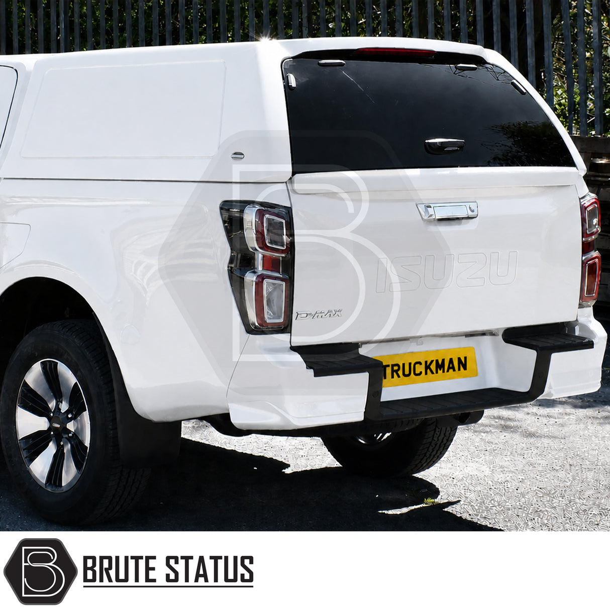Truckman RS canopy for Maxus T90EV 2022 onwards commercial hardtop with solid sides rear glass window and secure remote locking