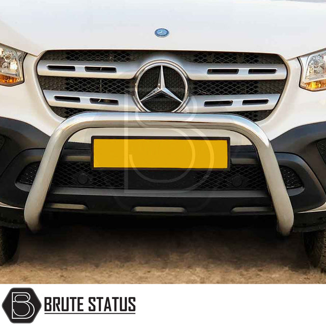 chrome bull bar for mercedes x-class pickup truck