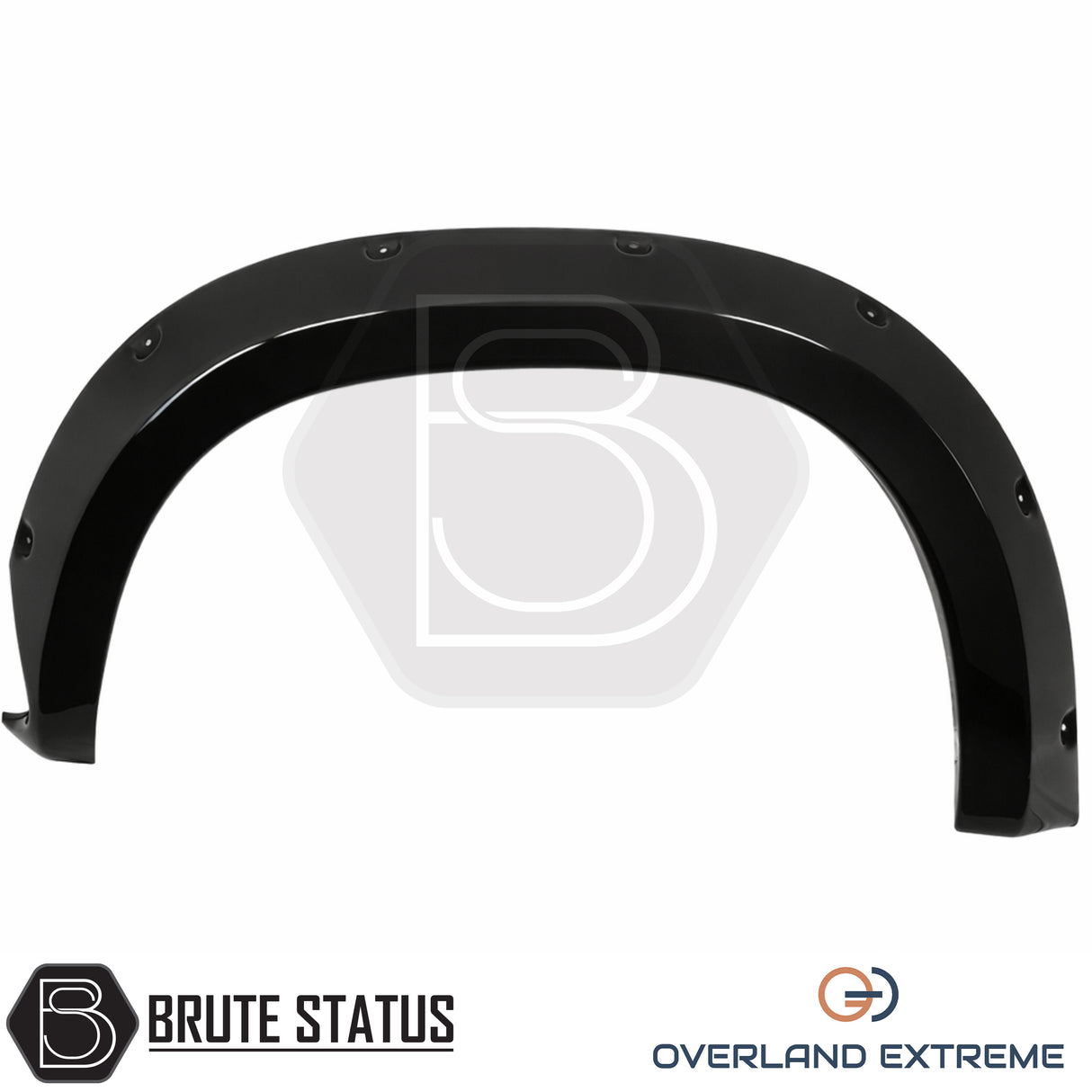 Premium Mercedes X-Class wide arch conversion kit with gloss black finish, enhancing road presence and off-road capability.