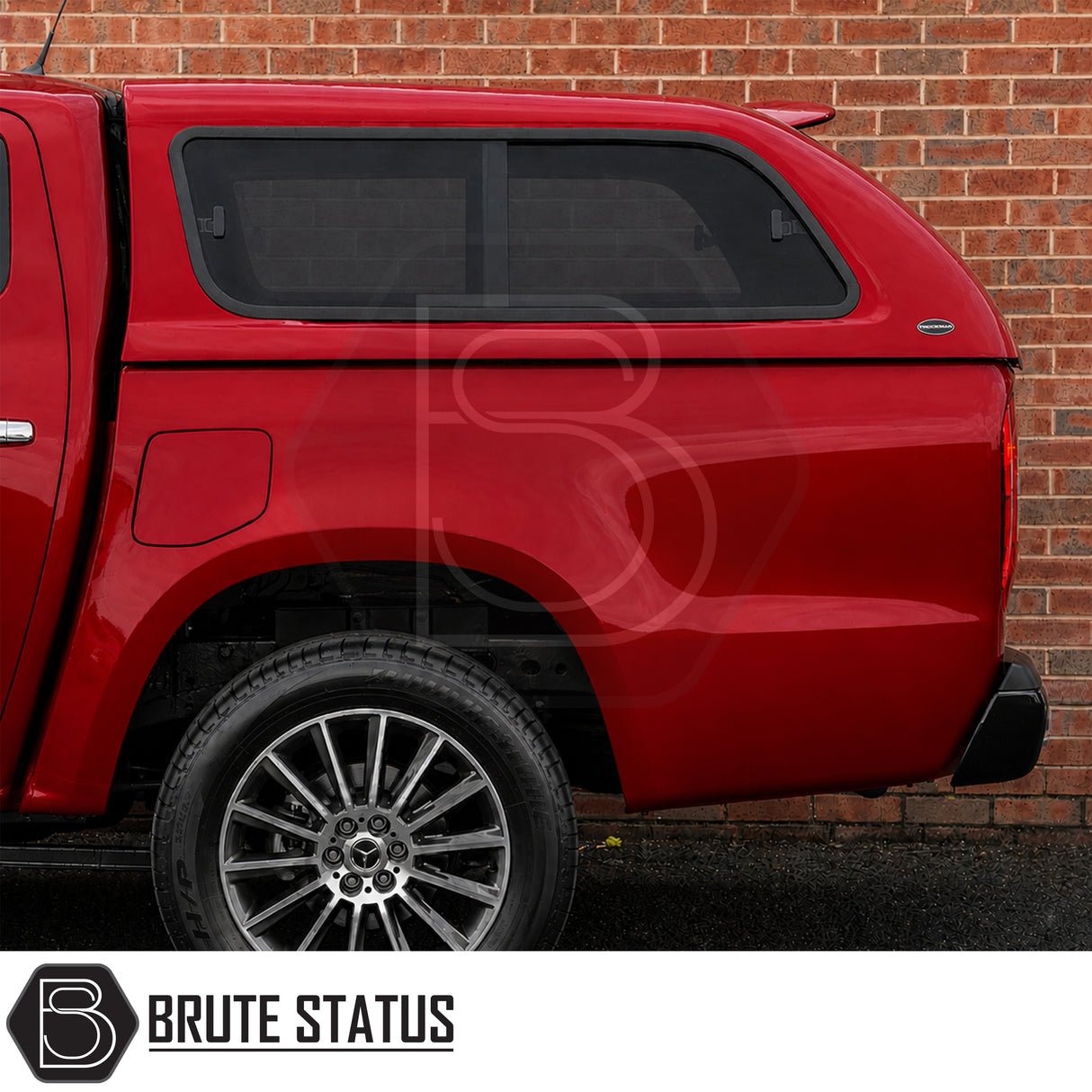 Mercedes X-Class 2017-2020 pickup canopy Truckman GLS luxury hardtop for work leisure and everyday storage