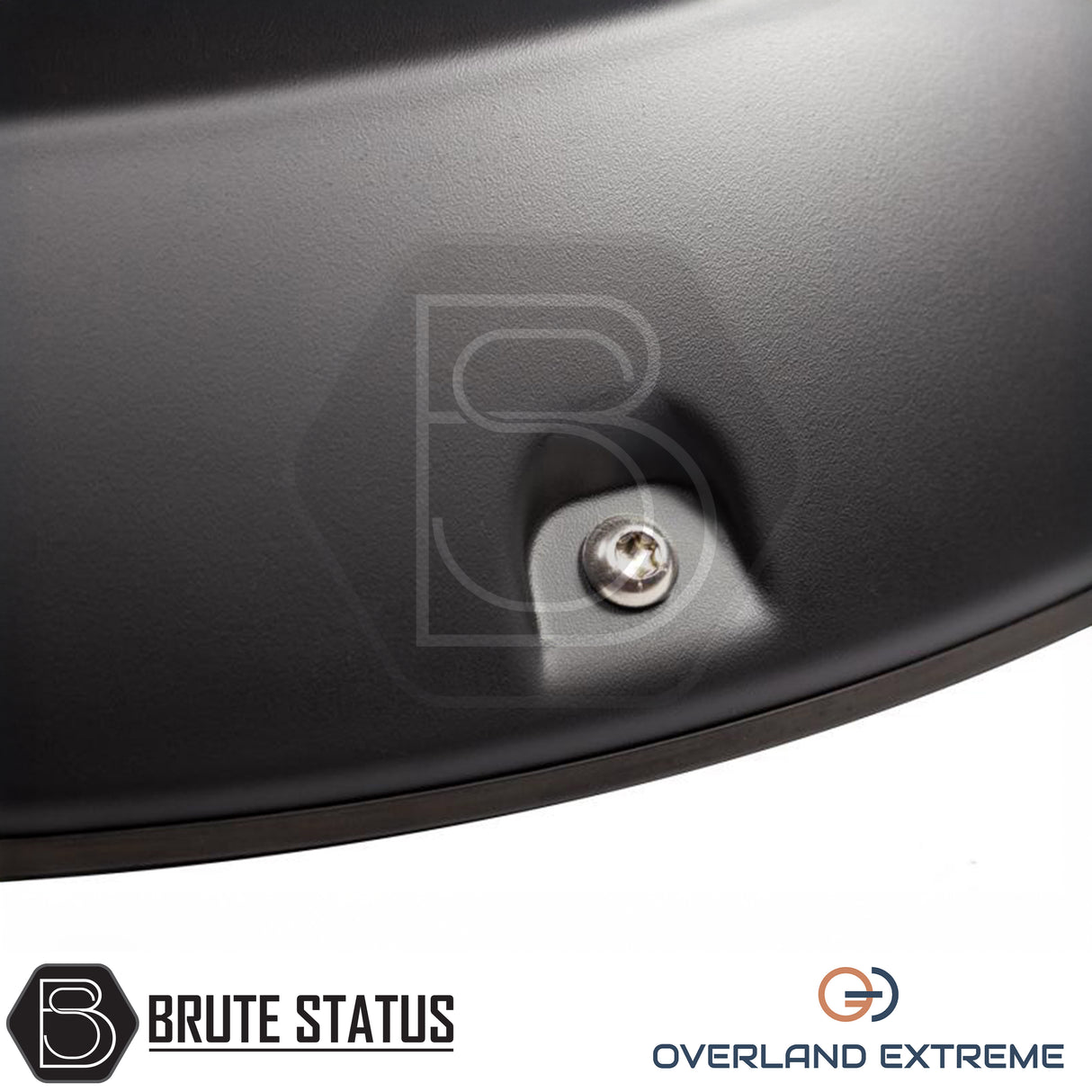 Matte black Mercedes X-Class wide arch extensions for 2017-2020 models, premium Overland Extreme wheel arch flare kit for Double Cab pickups.