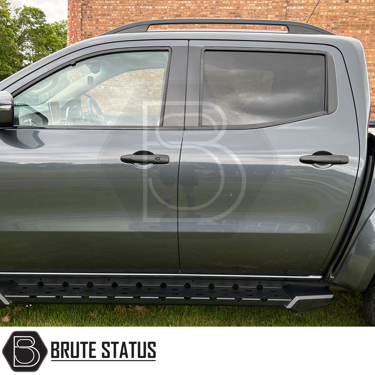 Matt black ABS plastic door handle covers for Mercedes X-Class, designed to de-chrome and enhance vehicle appearance. Easy to install with pre-applied high-quality 3M adhesive tape, requiring no specialist tools or knowledge. Fade-resistant and durable, with fitting instructions available on request. For best results, ensure clean surface and apply in warm conditions