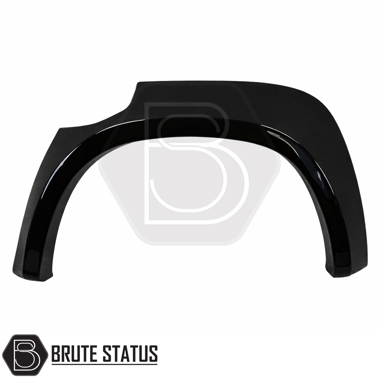 Overland Extreme Mercedes X-Class wide wheel arch extensions smooth gloss black ABS plastic