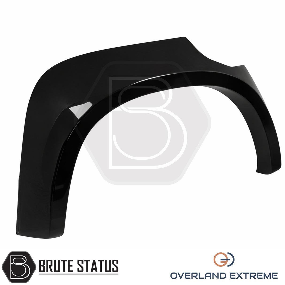 Mercedes X-Class Overland Extreme smooth arch flares in gloss black, premium wheel arch kit with UV-resistant finish.