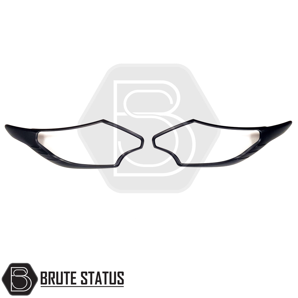 Head Light Covers for Mitsubishi L200 Series 5, enhancing front design with premium ABS plastic and adhesive for easy installation.