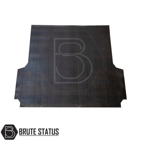 Heavy-duty 10mm rubber bed mat for Fiat Fullback (2015–2019), non-slip cargo liner for truck bed protection, custom fit and easy to clean.